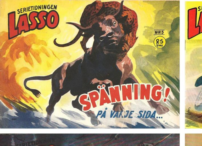 Några förstasidor från Lasso.