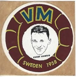 Kurt Hamrin en av spelarna i Kungsörnens samlarserie.