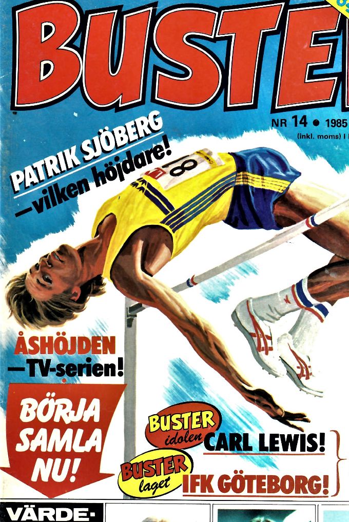Det första numret med tre samlarbilder i serien 